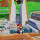 Delfino Plaza (Screenshot: Super Mario Sunshine)